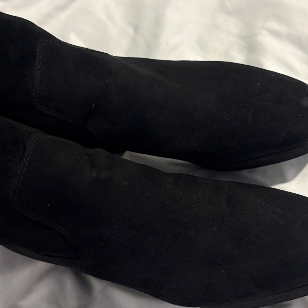 Black Platform Ankle Boots - Picture 4 of 10